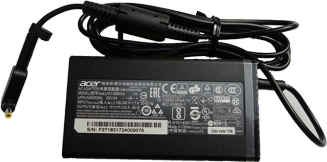 Acer 65W Power Adaptor [19V 3.42A][1.1X3.0Mm]