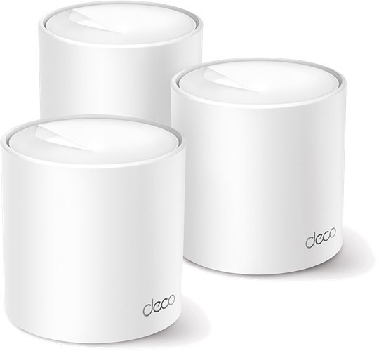 TP-Link Deco X10 Wi Fi 6 Mesh Ax1500 - Triple Pack