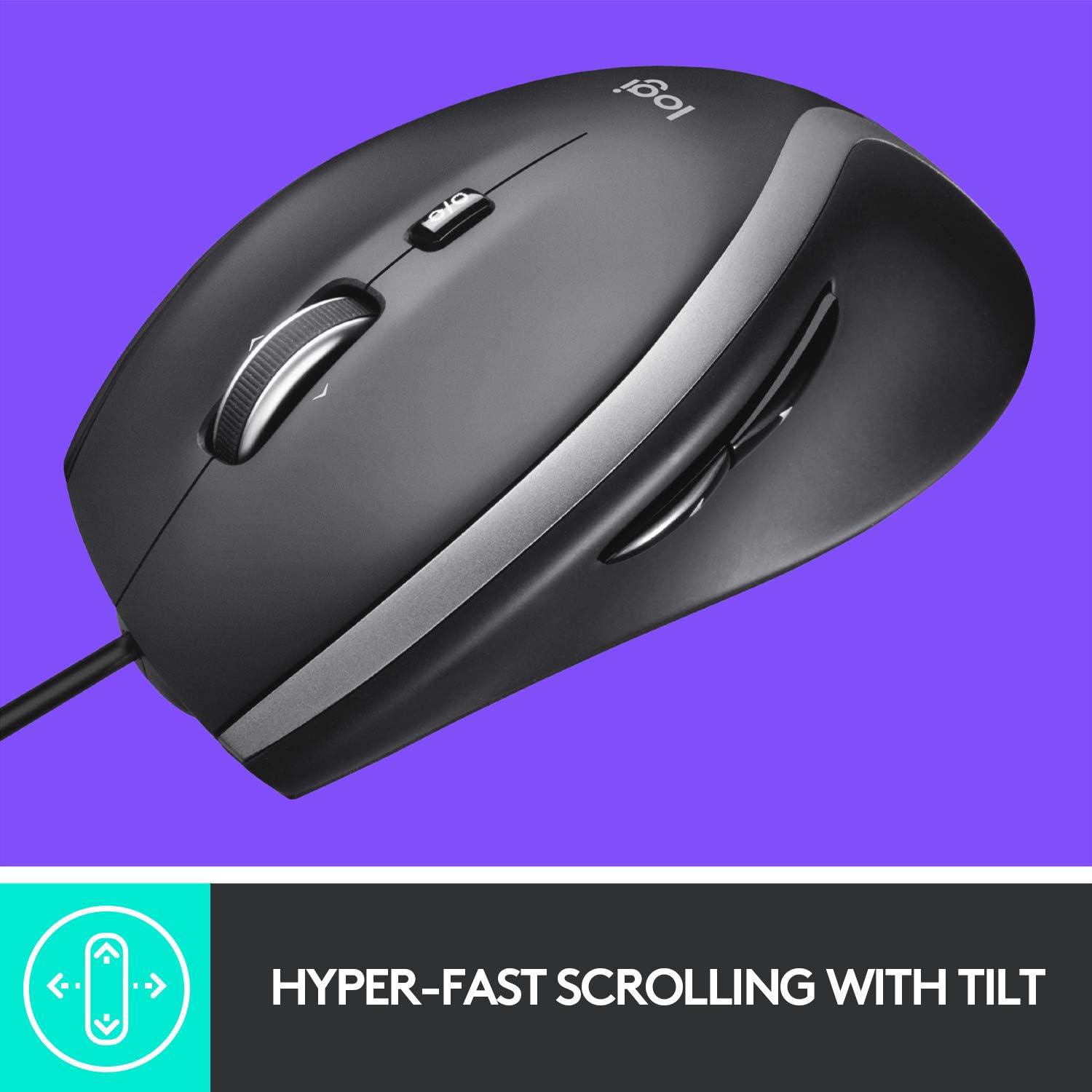 Logitech M500S Advanced Corded Mouse