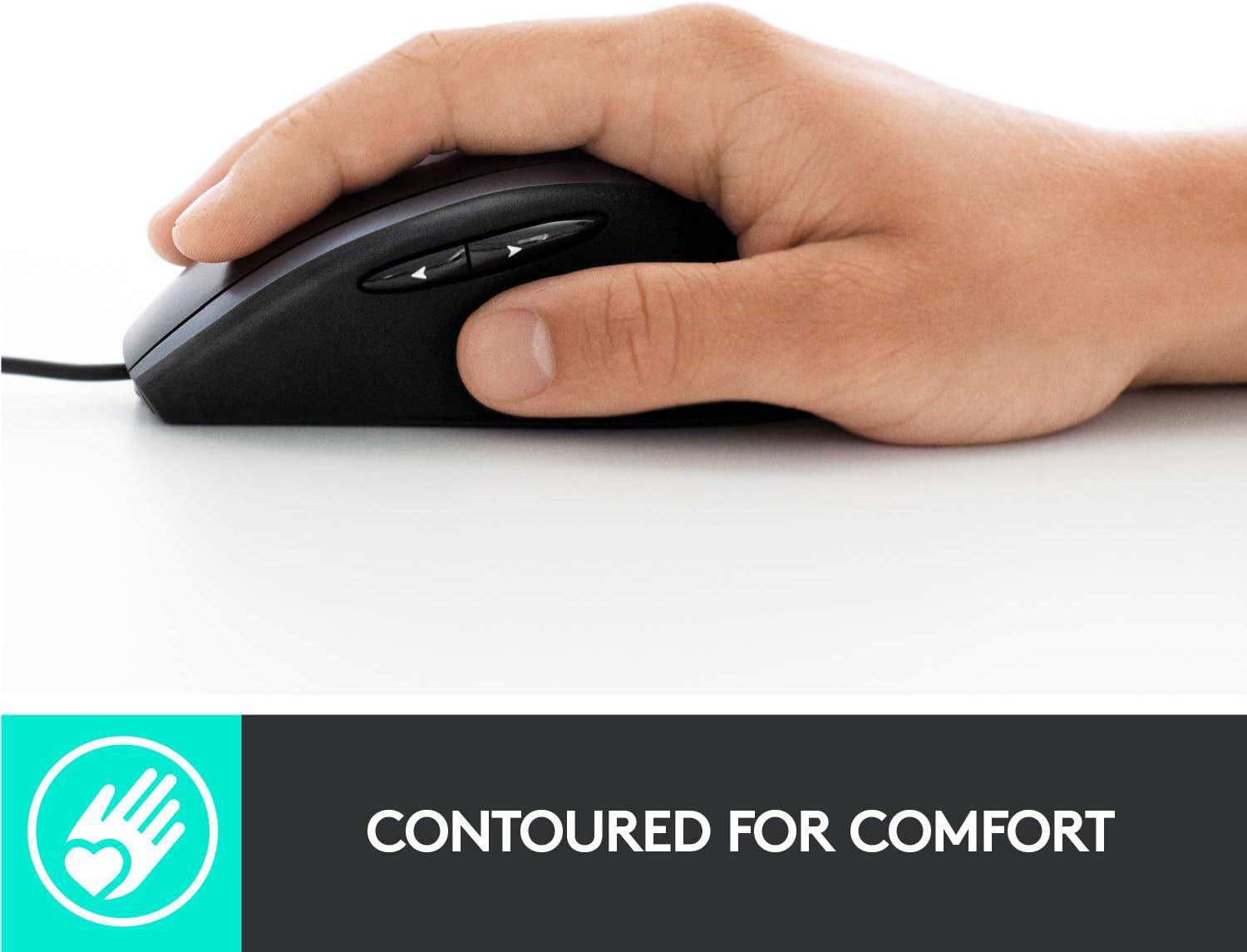 Logitech M500S Advanced Corded Mouse