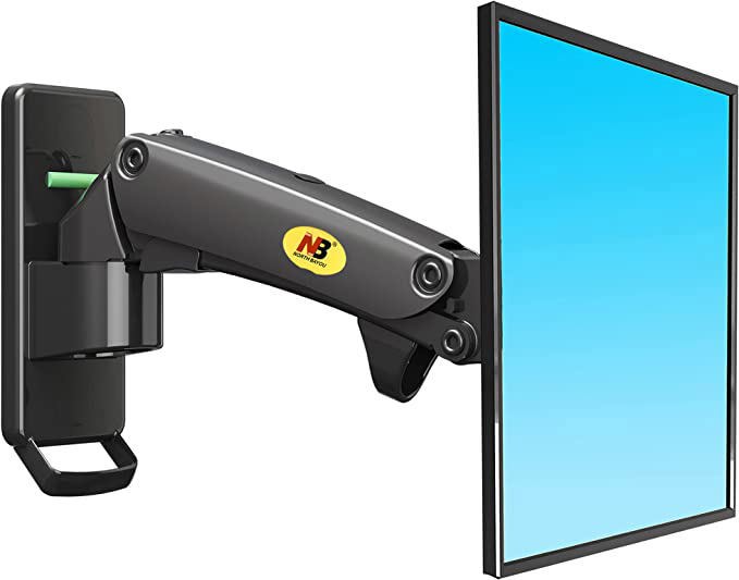 NORTH BAYOU F150-B *BLACK* MONITOR WALL MOUNT 17"-27"