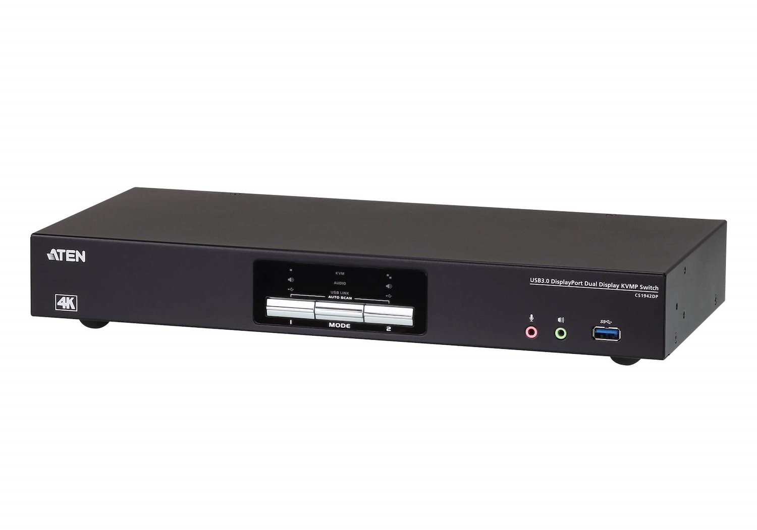 Aten (Cs1942dp-At-U) 2-Port Usb 3.0 4K DisplayPort Dual Display KVMP™ Switch