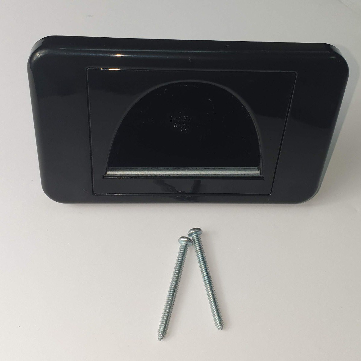 Digitek Bullnose Reverse Wall Plate: Black