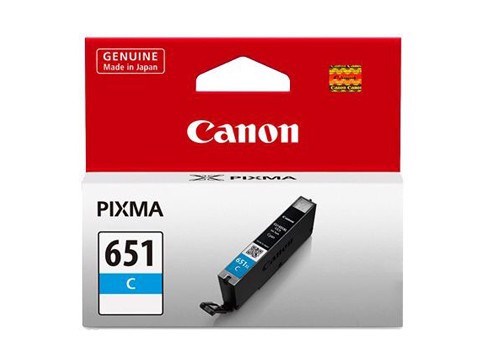 Canon CLI-651C Original Inkjet Ink Cartridge - Cyan Pack