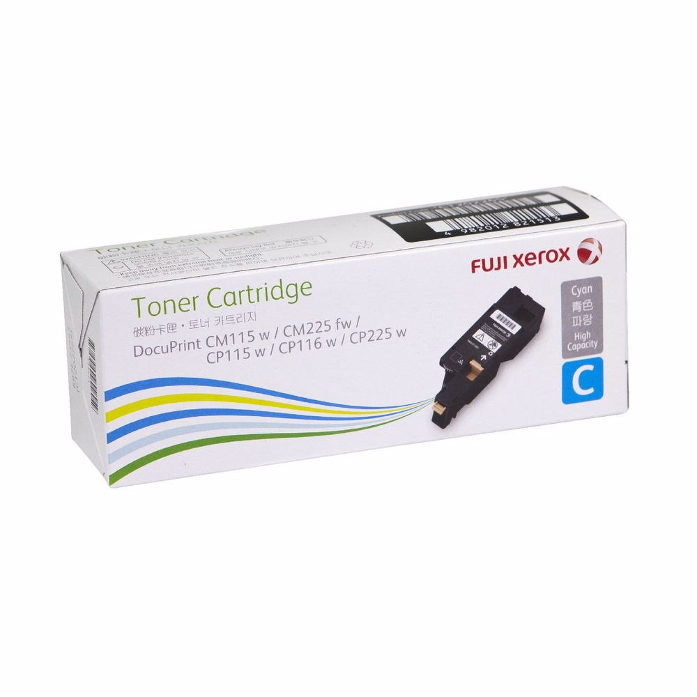 Fuji Xerox Original Laser Toner Cartridge - Cyan Pack