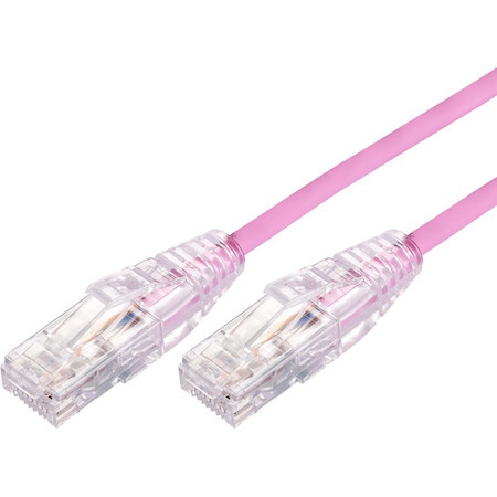 Comsol 5M RJ45 Cat 6A Ultra Thin Patch Cable - Pink