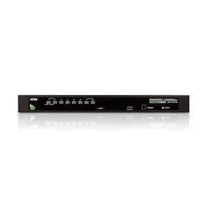 Aten 8 Port PS/2 Usb Vga KVMP Switch. Rack Mountable. Support Video DynaSync, Mouse Emulation, Keyboard Emulation - [ Old Sku: CS-1308 ]