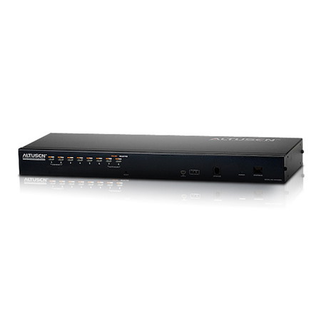 Aten 1-Console High Density Cat5 KVM Over Ip 8 Port