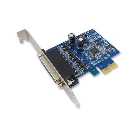 Sunix Ipce2204s Pcie 4-Port Auto Switch RS 422/485 Surge Protection Card With DB9M Connectors