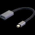 Klik 20CM Mini DisplayPort Male To DisplayPort Female Adapter