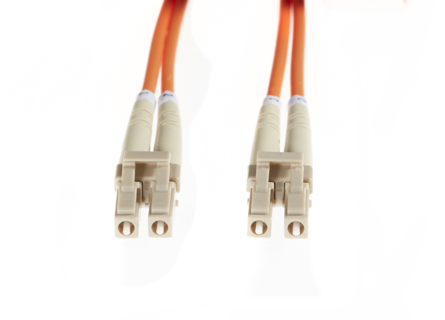 4Cabling 10M LC-LC Om1 Multimode Fibre Optic Cable: Orange