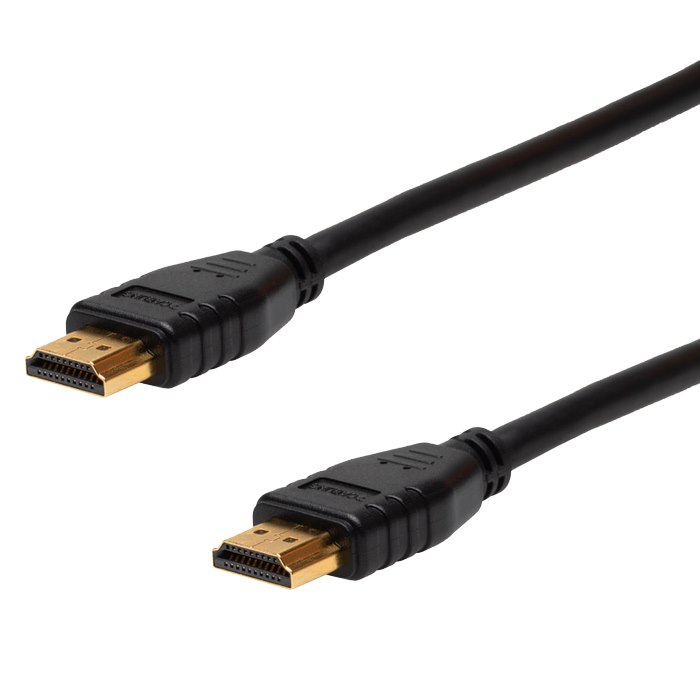 4Cabling 0.5M Hdmi 2.1 High Speed Cable With Ethernet Channel. 4K @120Hz. Black