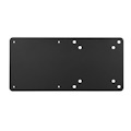 Brateck Vesa Compatible Nuc Mounting Bracket, Up To 3KG, Black Colour, Steel Material,