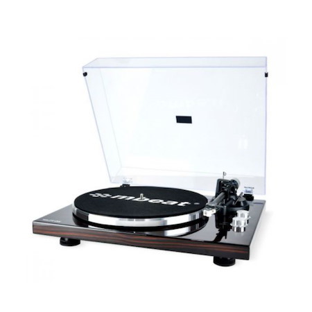 Mbeat® PT-18K Bluetooth Turntable Player (MMC, Usb, Anti-Skating, Preamplifier)