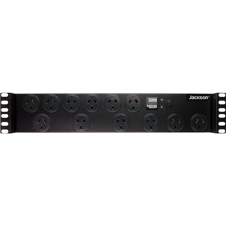 Jackson 12 Way 2Ru Pdu - Power Distribution Unit With Iec Input