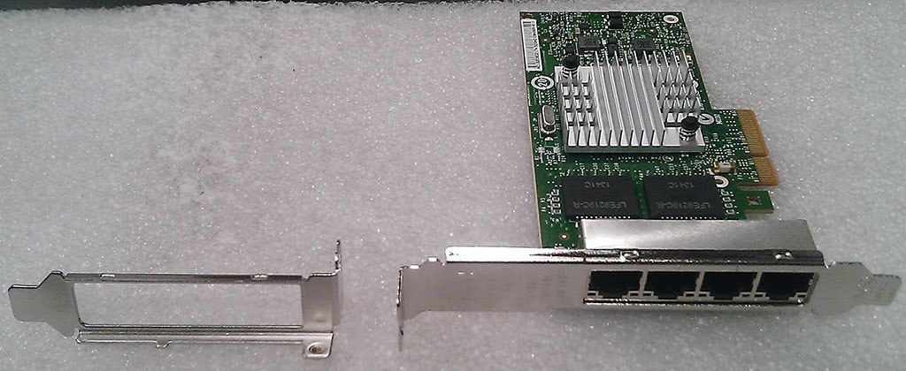 HPE NC365T Gigabit Ethernet Card for PC - 10/100/1000Base-T - Plug-in Card