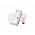Generic Sansai 4 Outlets & 4 Usb Outlets Surge Protected Powerboard (Pad-4044C)