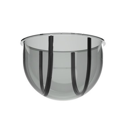 Milesight Smoked Dome Cover, Ideal For Concealing Camera Orientation, Suitable For Mini PTZ Dome