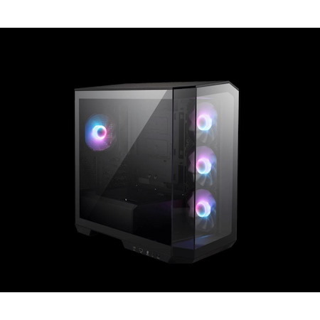 Msi Mag Pano M100R PZ Black Micro Atx Case, 1X Usb 3.2, 2X Usb 2.0, 1X Audio, 1X Mic, 4X Pci-E, 2X 2.5', 2X 3.5', Micro Atx / Mini Itx(New)