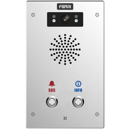 Fanvil I16sv02p Outdoor Video Sip Intercom Water & Dust Proof Sip Intercom Ip65 (2 Button)