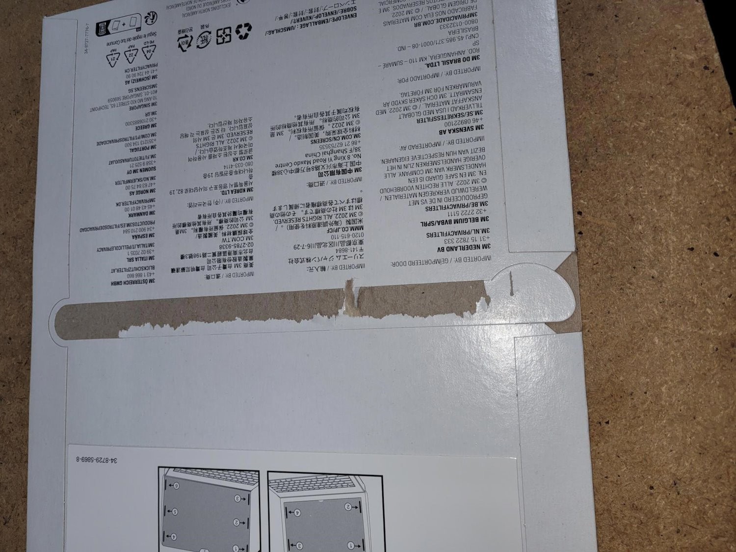 3M Bpnap006 Bright Screen Privacy Filter