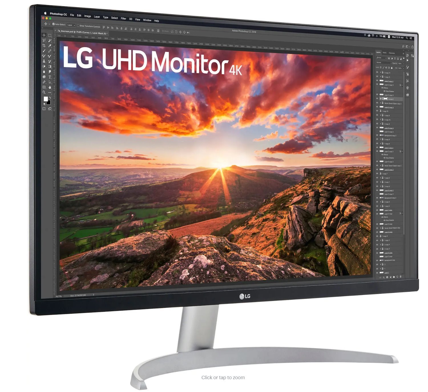 LG - 27” IPS LED 4K UHD Monitor
