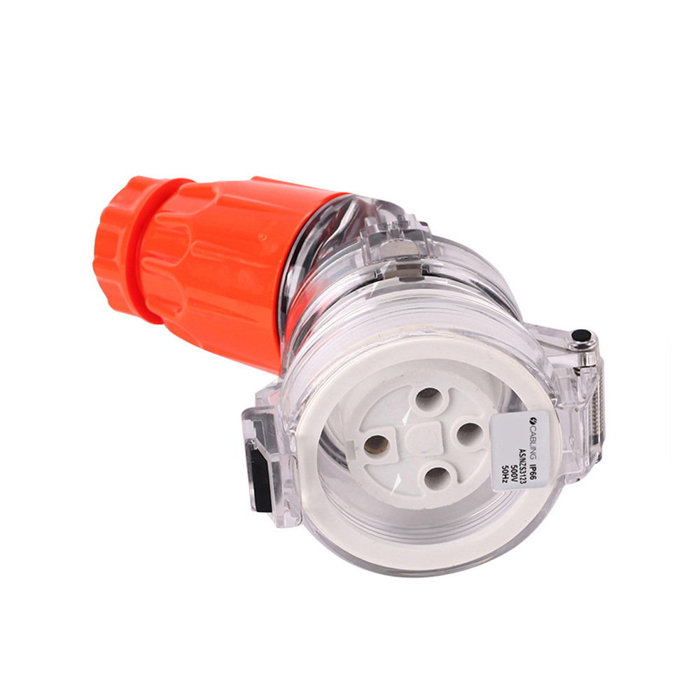 4Cabling 4C | Angle Extension Socket Ip66 500V 4Pin 32A