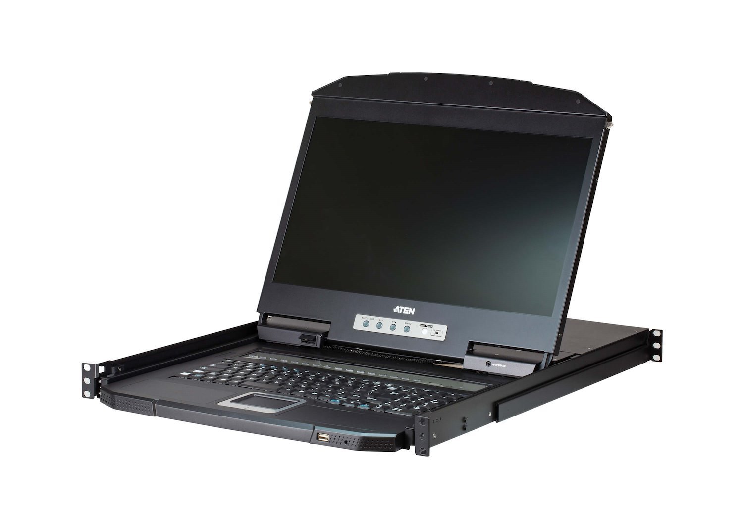 Aten CL3108NX 18.5" Short Depth 8 Port LCD KVM 2YR