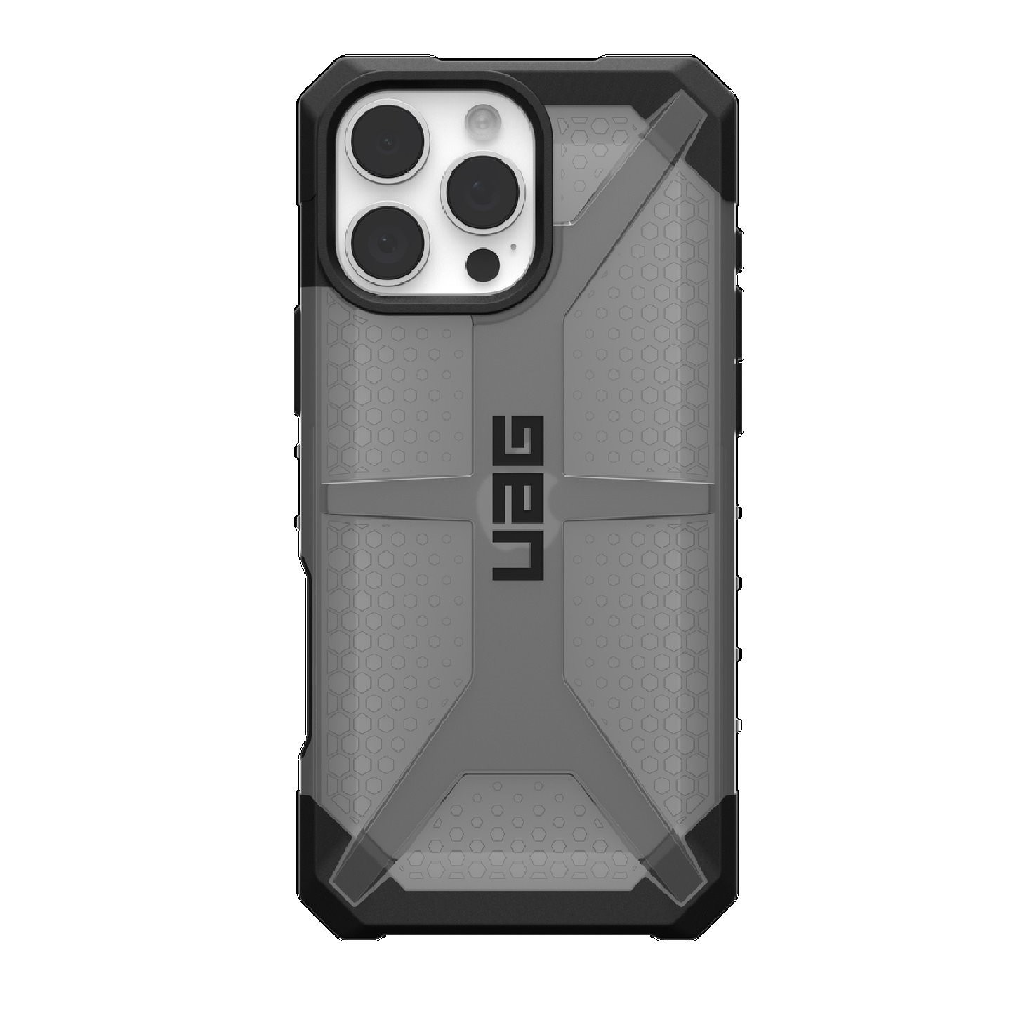 Uag Plasma Apple iPhone 16 Pro Max (6.9') Rugged Case - Ash (114478113131), 16FT. Drop Protection (4.8M), Raised Screen Surround, Tactical Grip