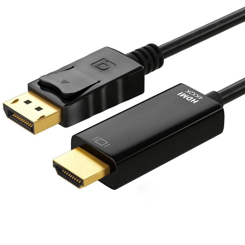 Astrotek 5M DisplayPort DP To Hdmi Cable Converter Adapter - Male To Male 4K Resolution For Laptop PC To Monitor Projector HDTV Video Card