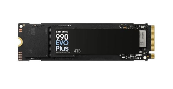Samsung (990 Evo Plus) 4TB, M.2 Internal NVMe PCIe SSD, 7250R/6300W MB/s, 5YR WTY