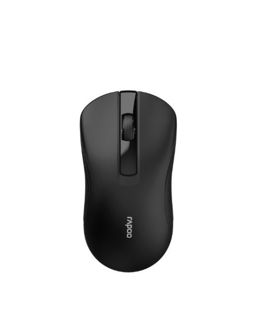 Rapoo B20 Silent Wireless Optical Mouse 2.4G Wireless,12-Month Battery Life. White Retail Pack