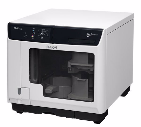 Epson Pp-100Iii Discproducer Prof DT CD/DVD Disc Publishing System Supp Burning Blu-Ray