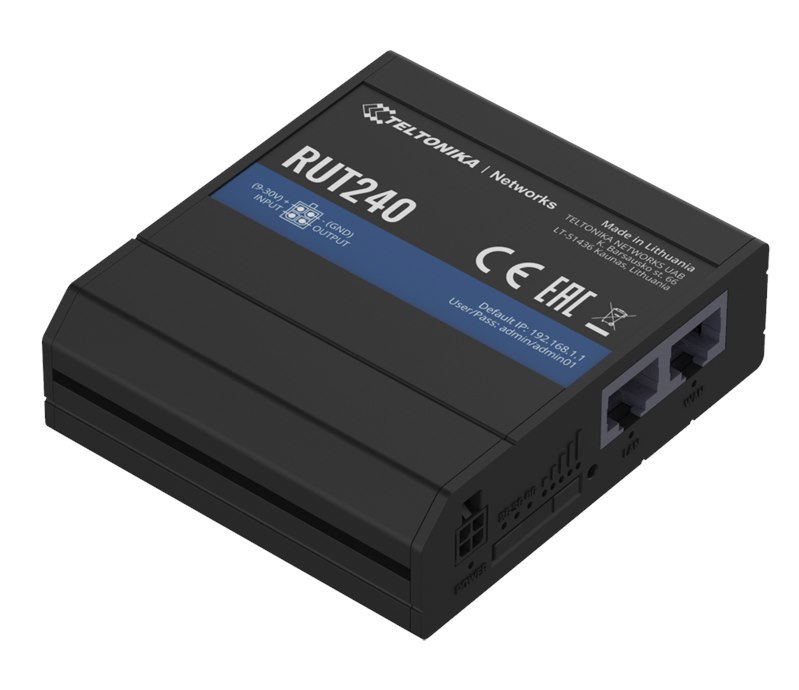 Teltonika Rut240 - New Psu Comes With Universal Adapters, Including Au Adapters.