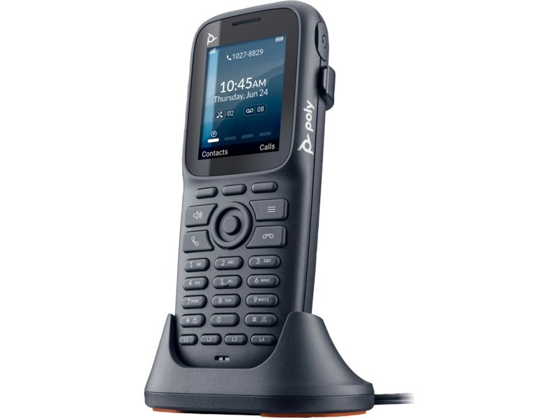 Poly HP Poly Rove 20 Rugged Dect Ip Phone Handset, 2" Dislay, Aec,50M Range,3.5Mm