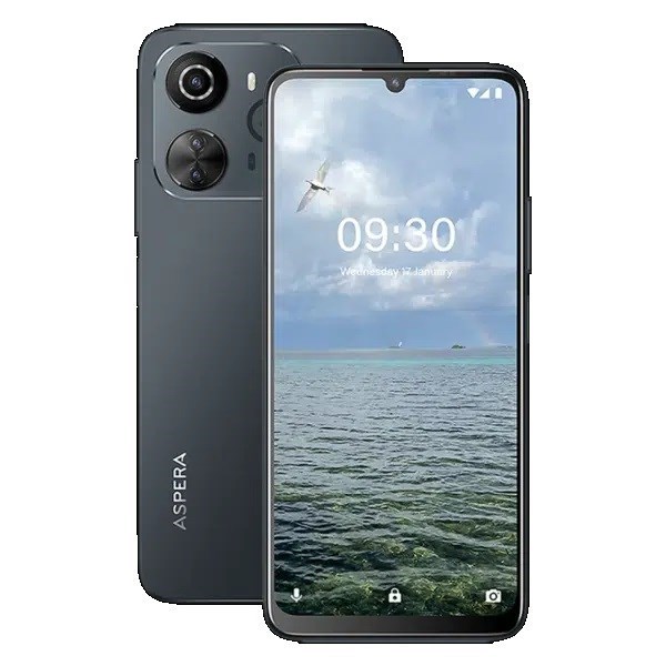 Aspera As-10 4G 128GB - Night Sky(P02243101) *Au Stock*, 6.7', 4GB/128GB, 50MP/8MP, Dual Sim, 5000mAh, 1 Year Warranty