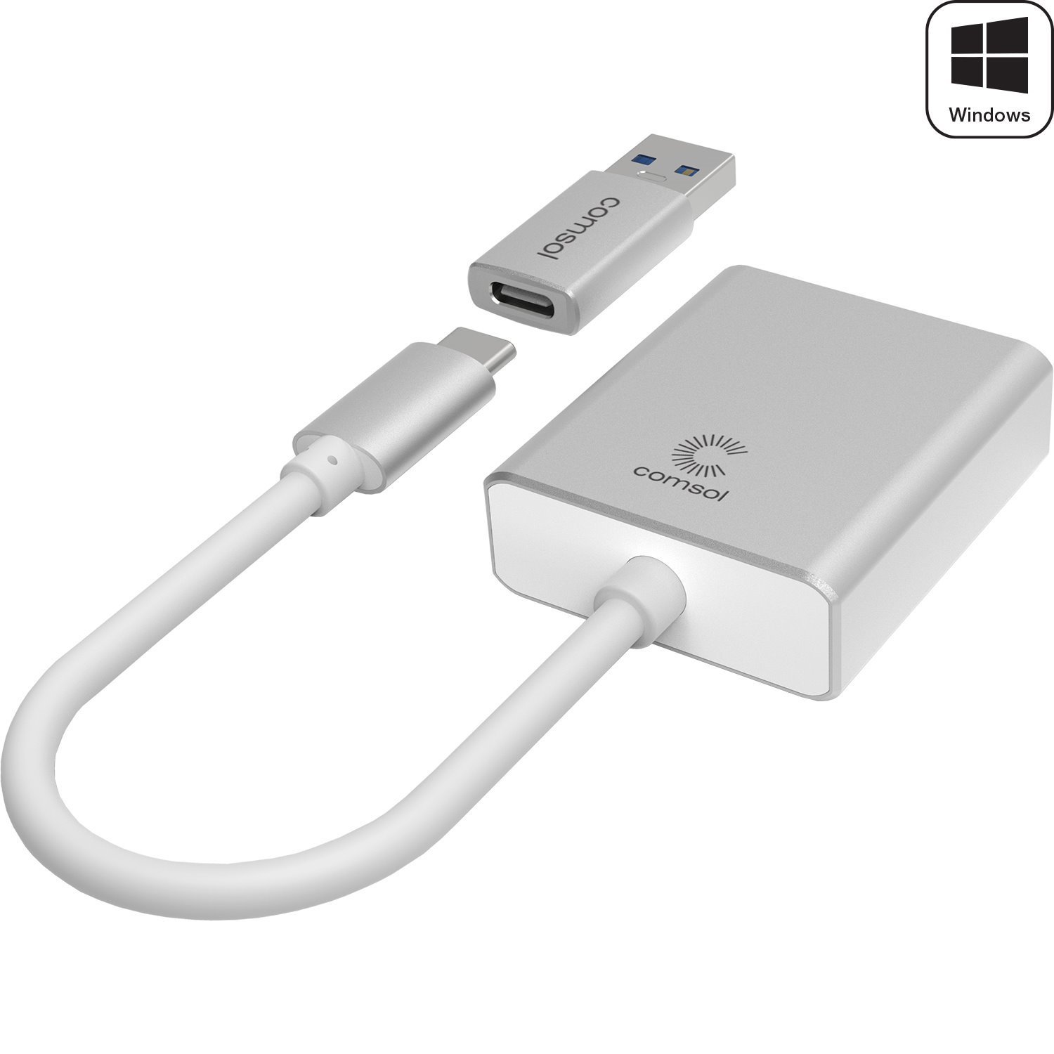 Comsol Usb To Hdmi Universal Adapter 1080P