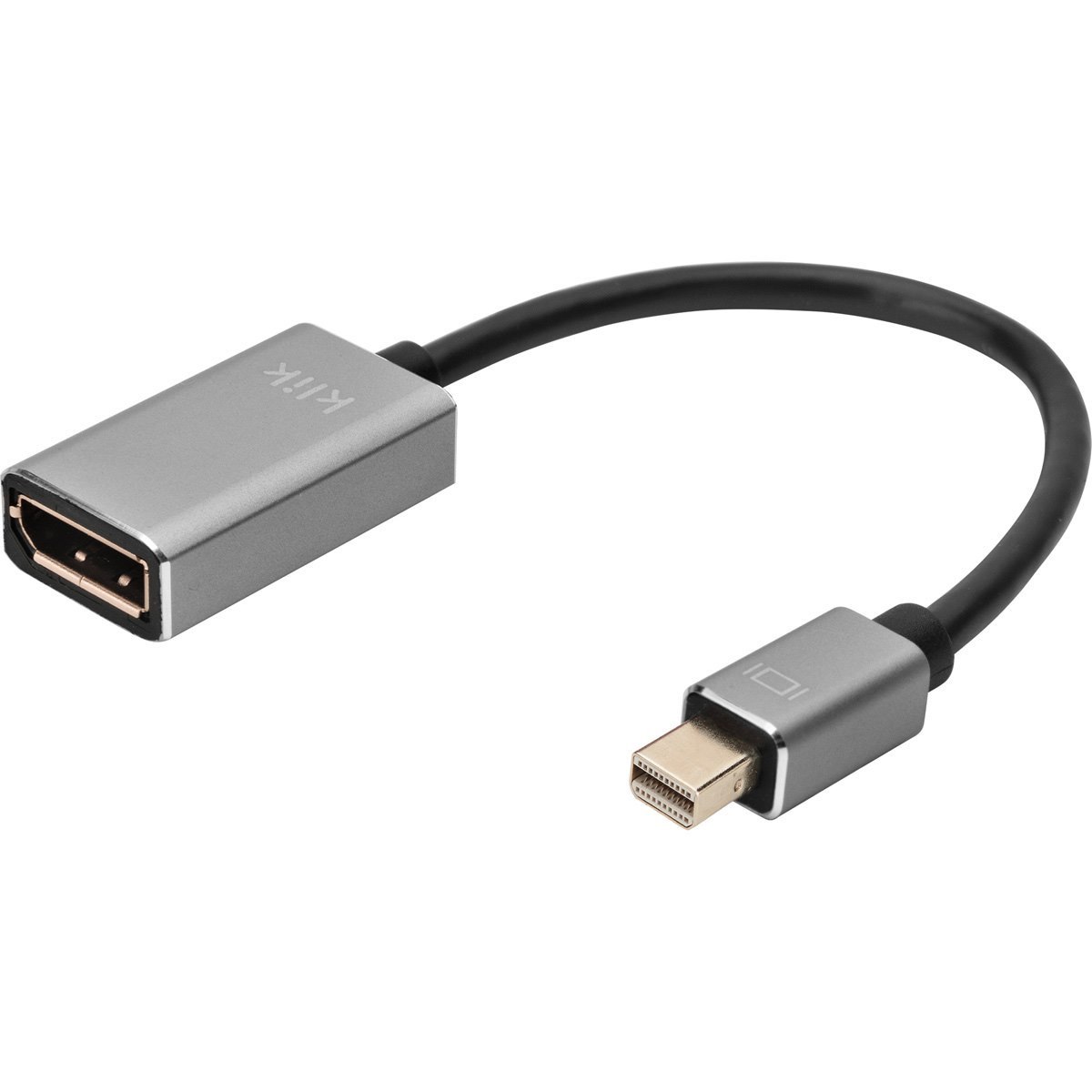 Klik 20CM Mini DisplayPort Male To DisplayPort Female Adapter