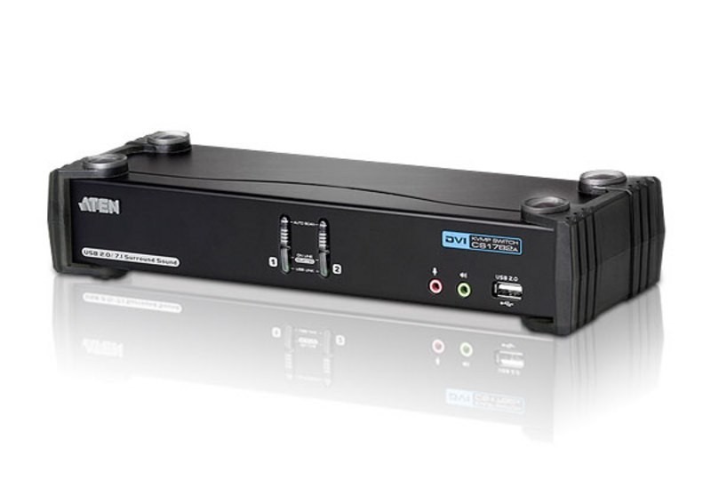 Aten 2 Port Usb 2.0 Dvi Dual Link KVMP Switch