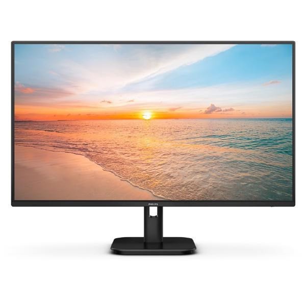 Philips 27E1n1200a 27" 16:9, FHD 1920X1080 Ips Home Monitor, 4MS, 100Hz, Vga, Hdmi 1.4, DP, Speakers, Tilt, Anti-Glare
