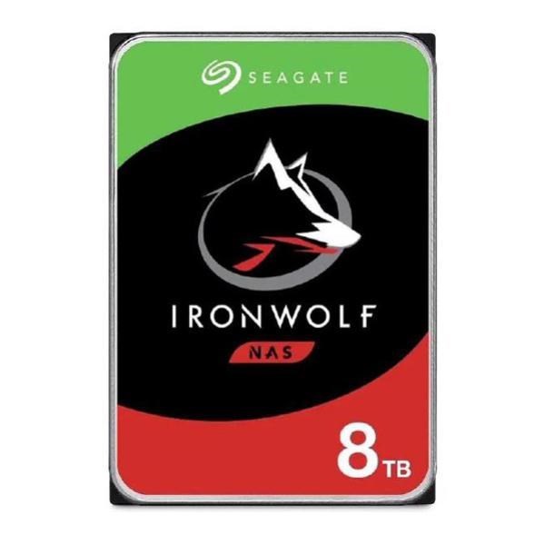 Seagate IronWolf Nas 8TB HDD 3.5" Internal Sata Nas HDD, 7200 RPM, 3 Year Warranty - Soh Pricing Only