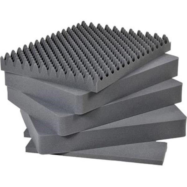Pelican The Foam Set Is An Easy Do It Yourseld System For Customizing The Interior Of Your Case. Layers Of Foam Are Pre-Scored In Tiny Cubes. Simply Lay Your Equipment On The Foam, Tape Or Chalk To Ma