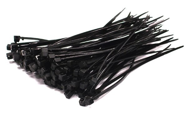 4Cabling Cable Ties 280MM X 4.8MM Black | Bag Of 1000