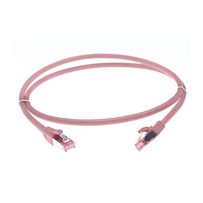 4Cabling 20M Cat 6A S/FTP LSZH Ethernet Network Cable: Pink