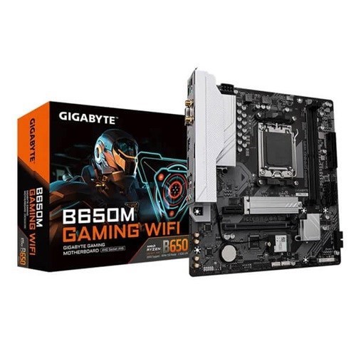 Gigabyte B650M Gaming Wifi/Amd AM5/MATX/2x DDR5 Up To 96GB/6400MHz/PCIe 4.0 X1 3.0 X1/M.2 X1