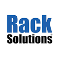 Rack Solutions 3U Universal Heavy Duty 4-Post Fixed Server Rails Dell HP Ibm