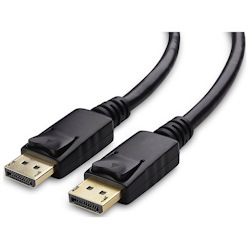 8WARE 2 m DisplayPort A/V Cable for Audio/Video Device, TV, Projector, Notebook