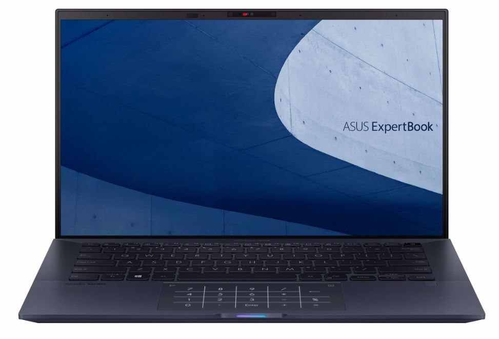 Asus ExpertBook, I5-1135G7, Win10-P, 14.0' FHD, 8GB DDR4, 2 X 512GB Raid0 SSD, 1 X Hdmi 2.0B, 1 X Usb 3.2, 2 X Thunderbolt 4, Black, 3 YR Loss