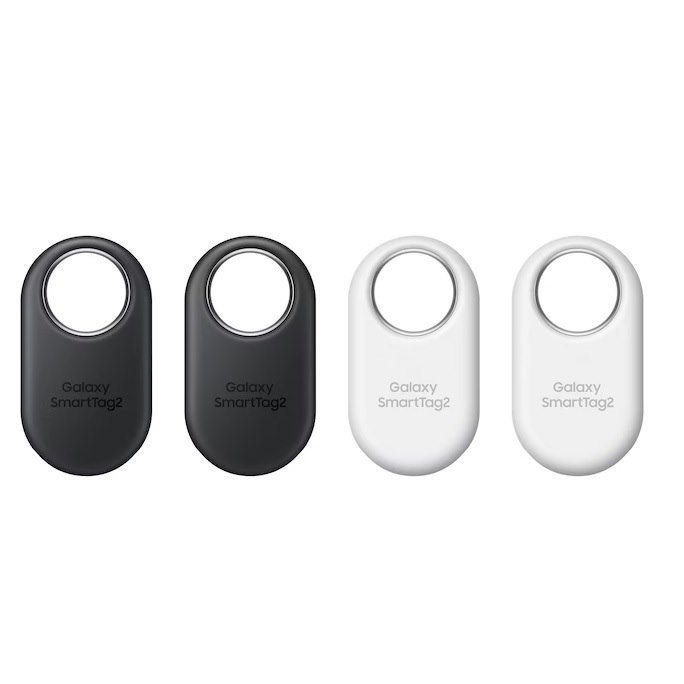 Samsung Smart Tag 2 - 4 Pack (2X Black & 2X White)