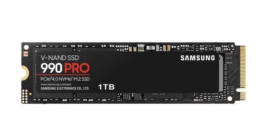 Samsung (990 Pro) 1TB, M.2 Internal NVMe PCIe4 SSD, 7450R/6900W MB/s, 5YR WTY